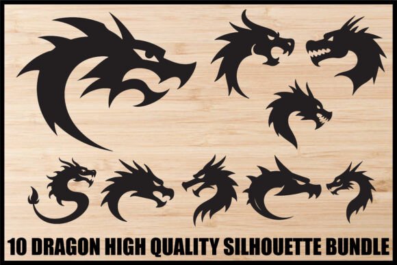 10 Tribal Dragon Head Bundle: A Crafts and Graphics Review