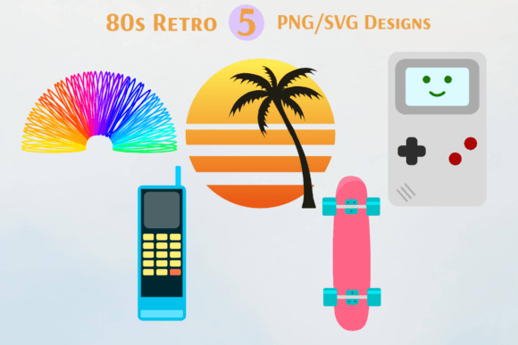 80s Retro Nostalgia Clipart Review