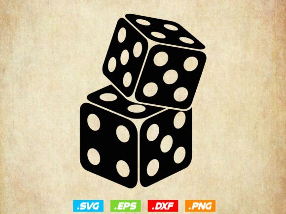 Dice SVG for Local Business Graphics