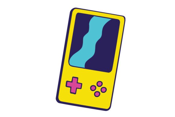 Retro Portable Game Console Doodle Review